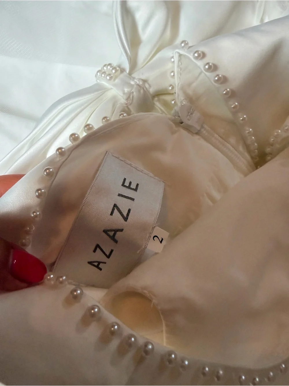 Azazie Jani Ivory Tulle Party Dress for Girls - Sleeveless Fit-and-Flare